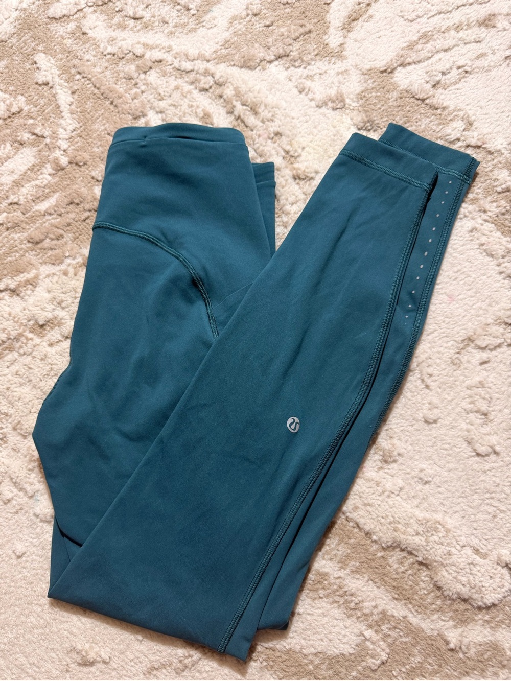 lululemon athletica Teal/Deep Teal High-Rise Leggings